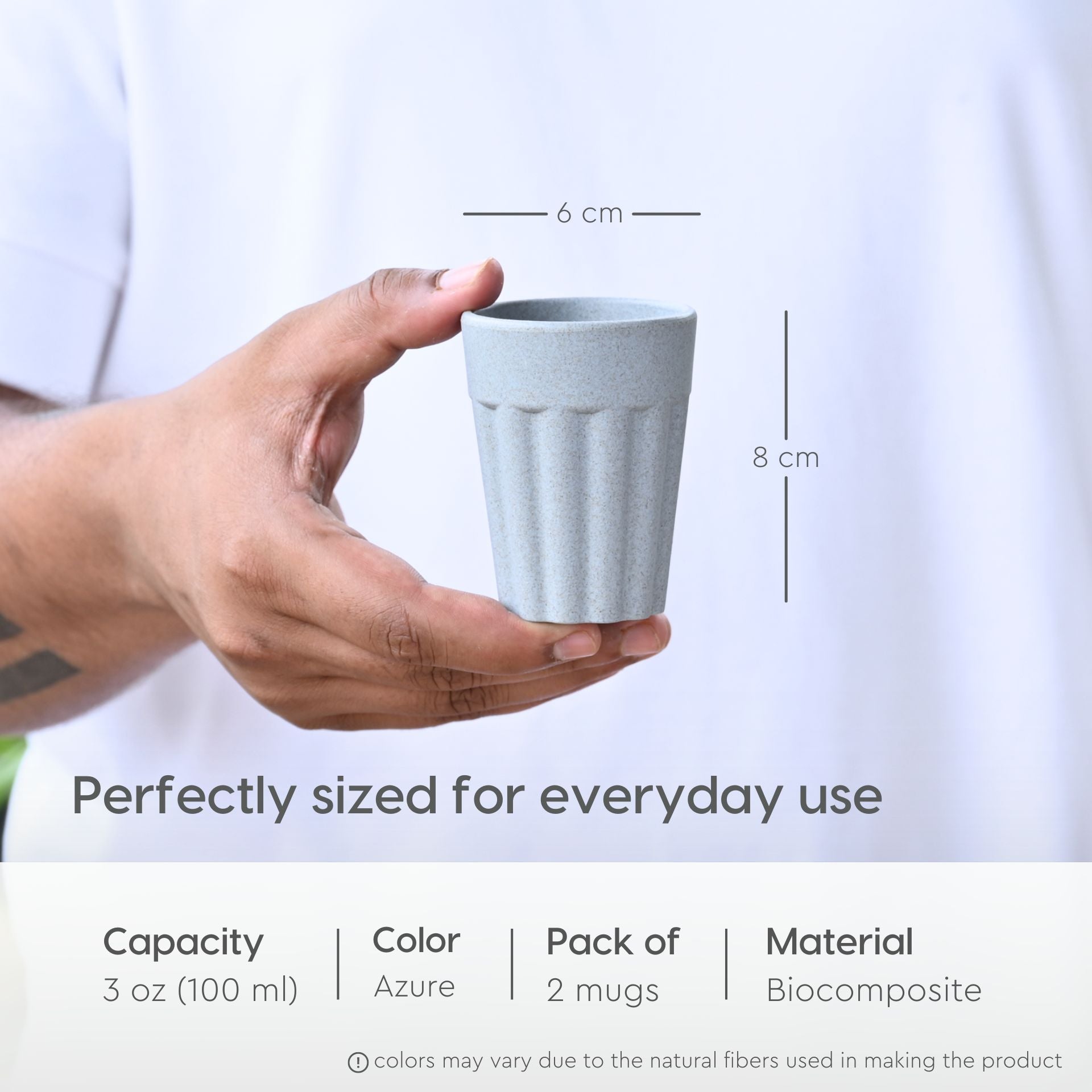 Cutting Chai Cups – Set of 4 | 100 ml