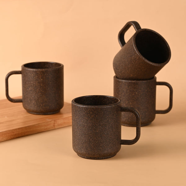 Earth Friendly Java Coffee Mug | Set of 4