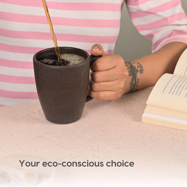 Classic Mug 300 ml | Unbreakable Mugs Made with Rice Husk & Bamboo Fibers