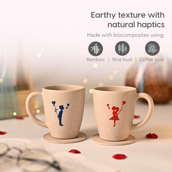 Earth-Friendly Valentine Gift for Couple | Hey Love Mug