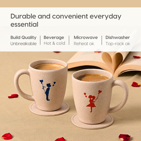 Earth-Friendly Valentine Gift for Couple | Hey Love Mug