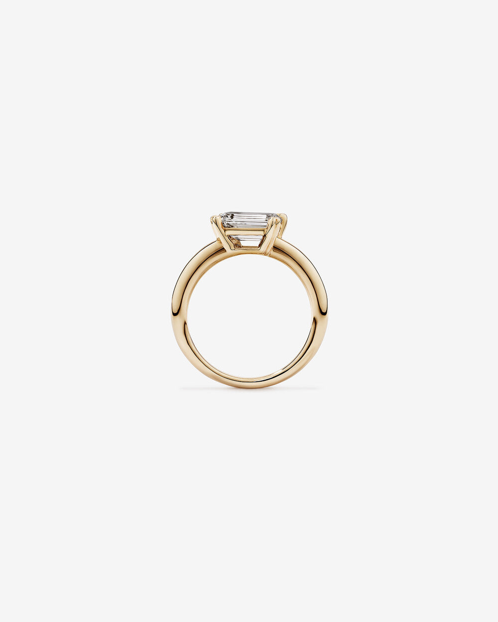 Emerald Engagement Ring