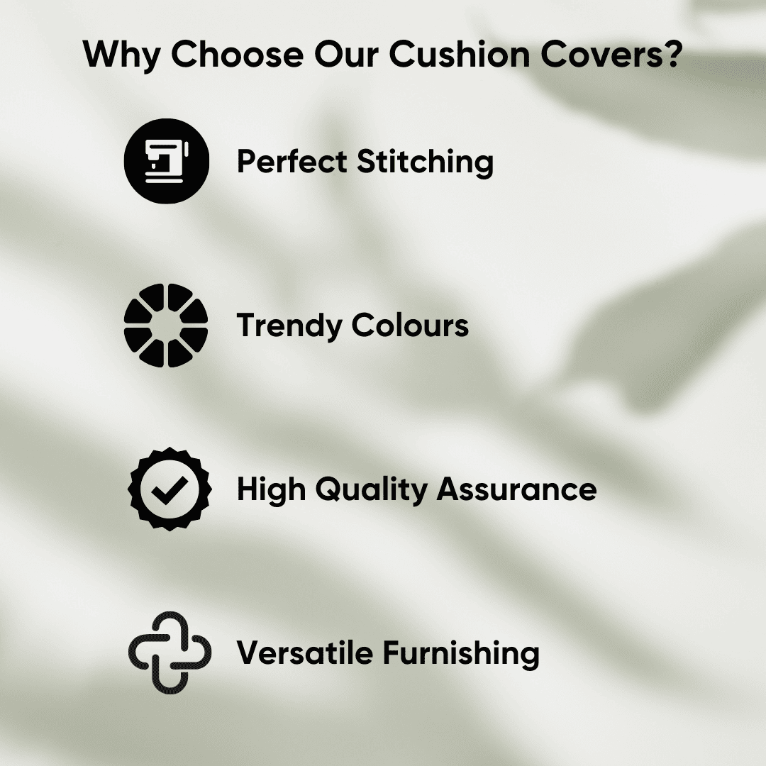 Abstract Love Cushion Cover for Valentine - Set of 5