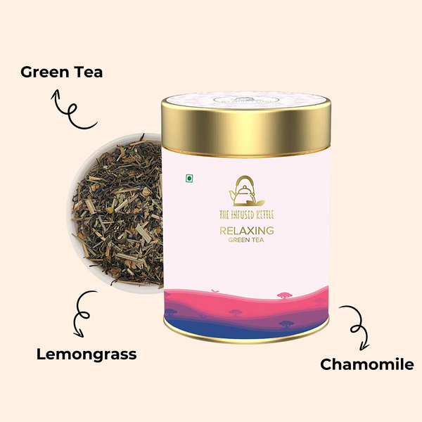Harmony Tea Hamper - 2 Blended Tea With Double Walled Glass Mug & Infuser