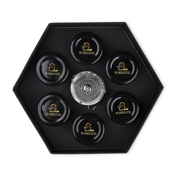 Serenity Tea Box - 6 Blended Tea With Infuser