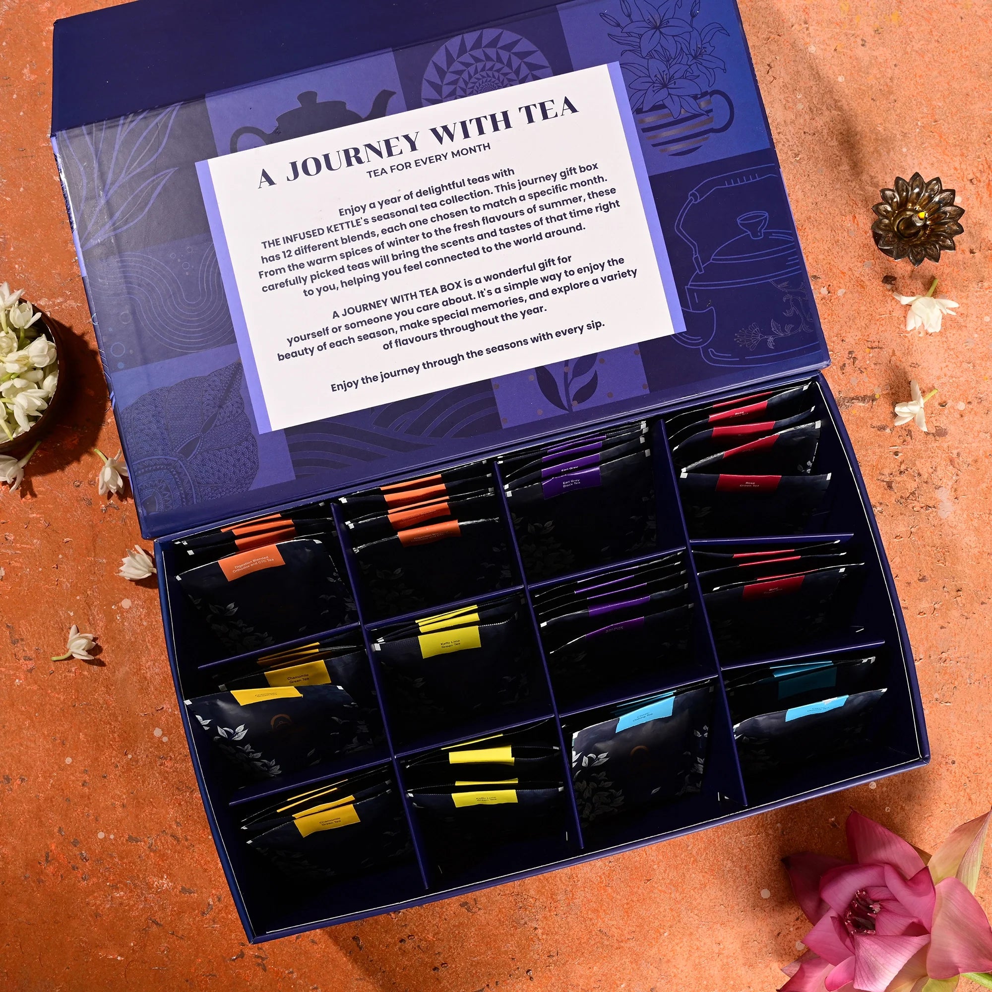 A Journey With Tea - 12 Blended Tea Bags