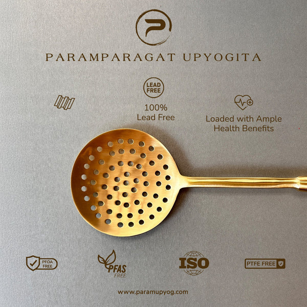 Paramparagat Upyogita Brass Skimmer