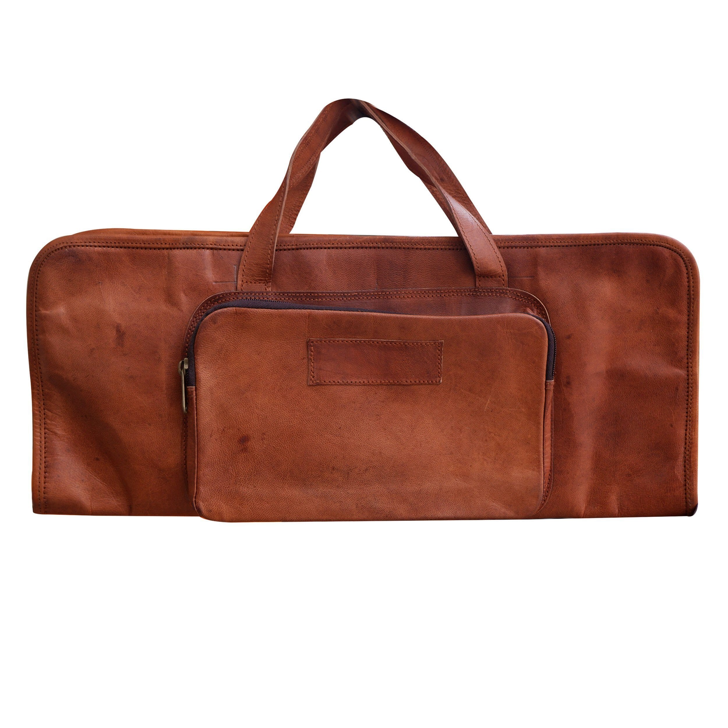 Genuine Vintage Leather Drumstick Bag Classy Leather Bags Bags