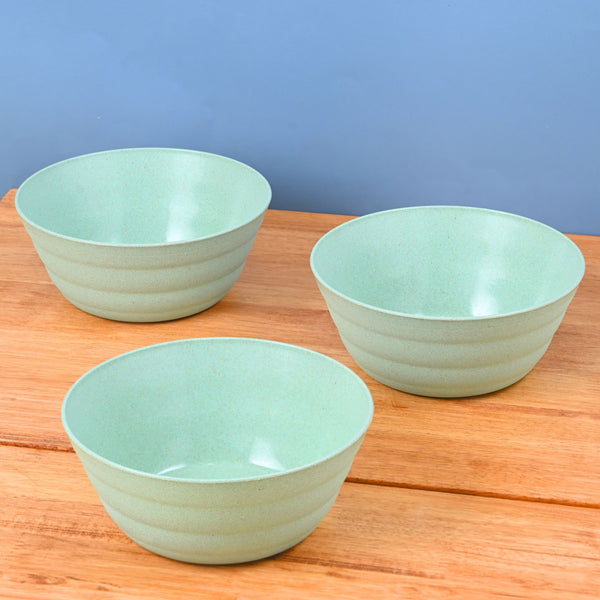 Earth Friendly Bloom Bowl for Serving | Set of 3