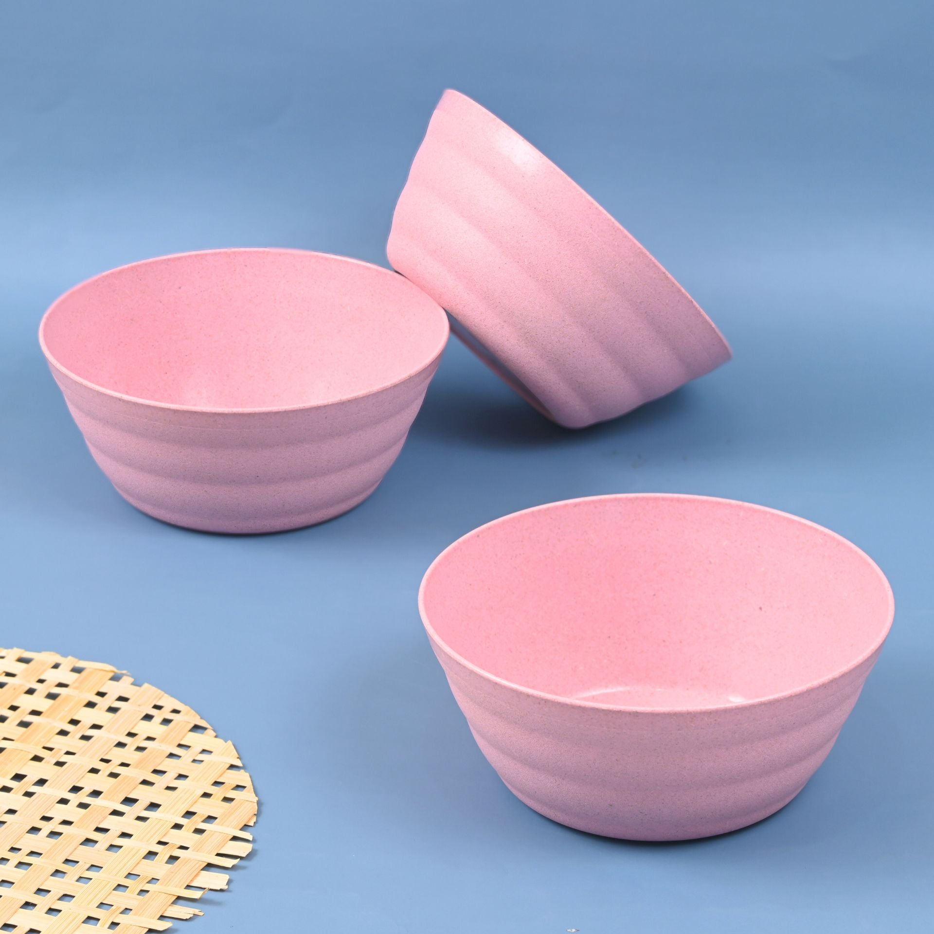 Earth Friendly Bloom Bowl for Serving | Set of 3