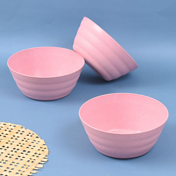 Earth Friendly Bloom Bowl for Serving | Set of 3