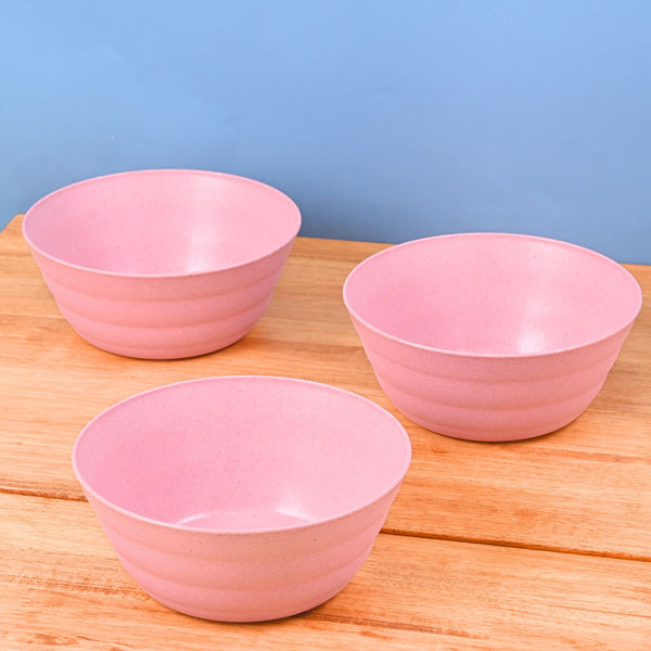 Earth Friendly Bloom Bowl for Serving | Set of 3