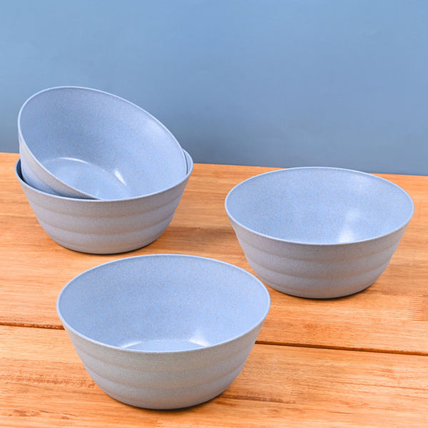 Earth Friendly Bloom Bowl for Serving | Set of 4