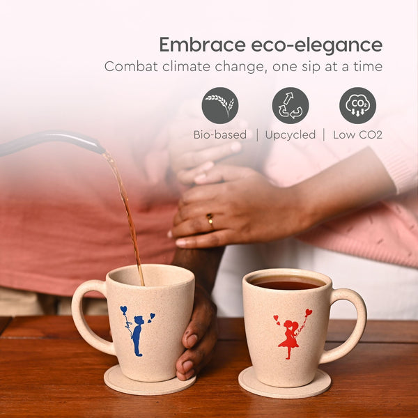 Earth-Friendly Valentine Gift for Couple | Hey Love Mug
