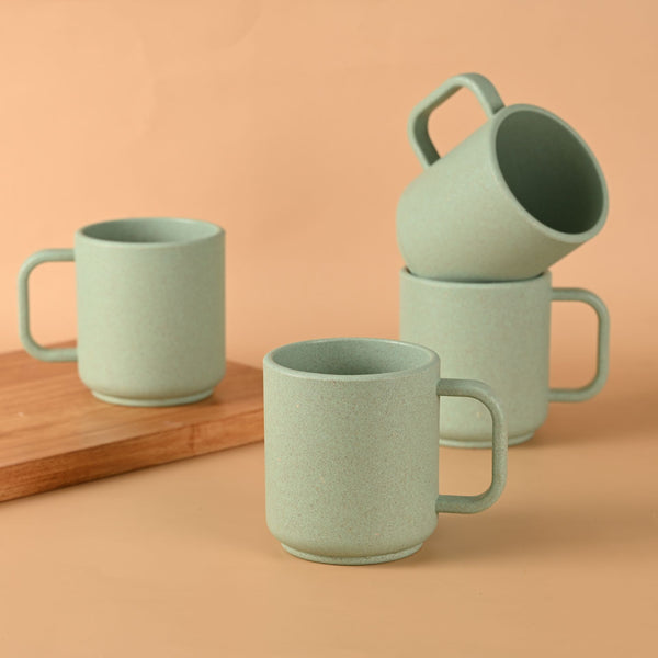 Earth Friendly Java Coffee Mug | Set of 4