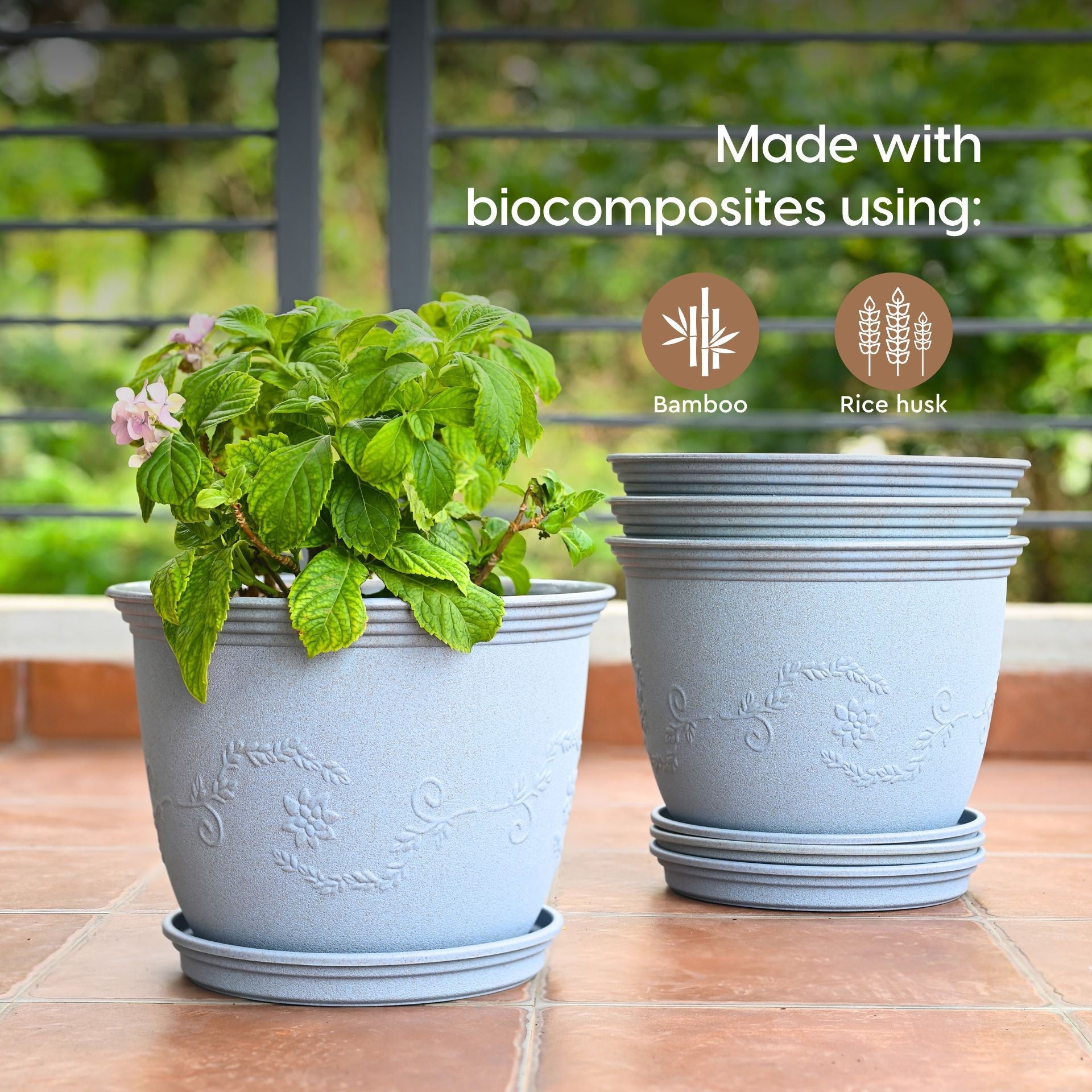 Earth Friendly Planters Leafy 10 image 3