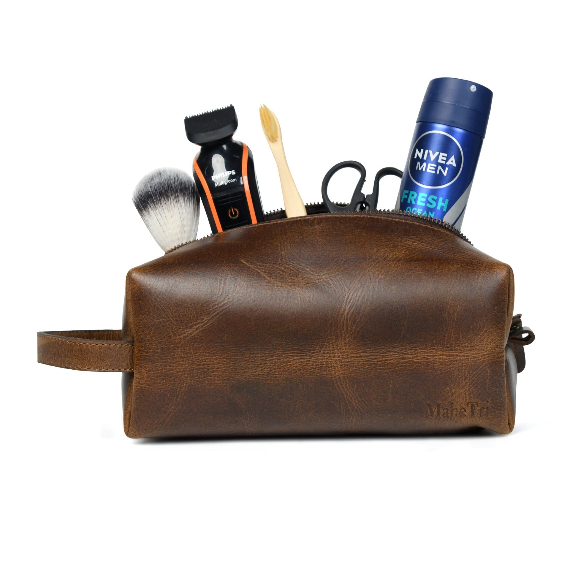 Súprava Cambridge Leather Dopp