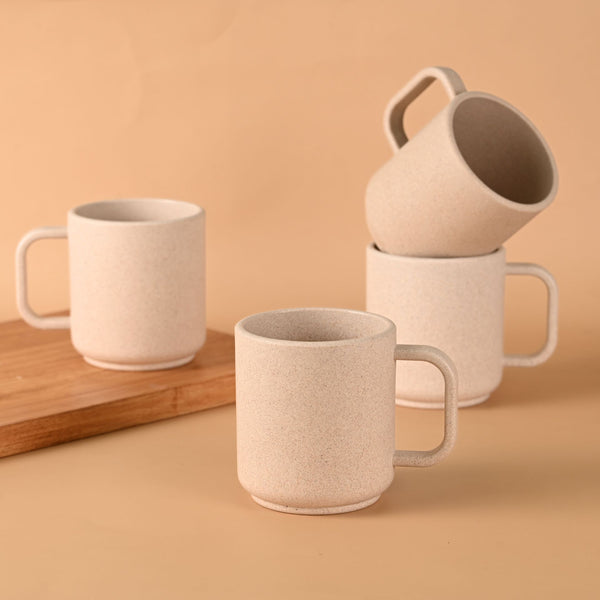 Earth Friendly Java Coffee Mug | Set of 4