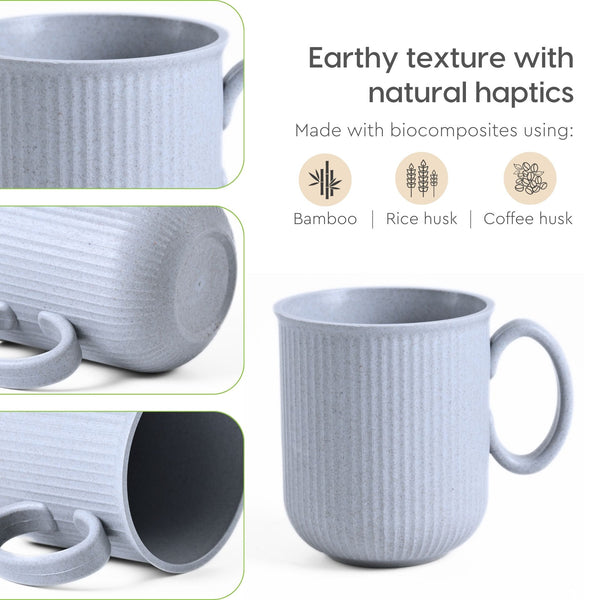 Statement Coffee Mug – Set of 4 | 350 ml