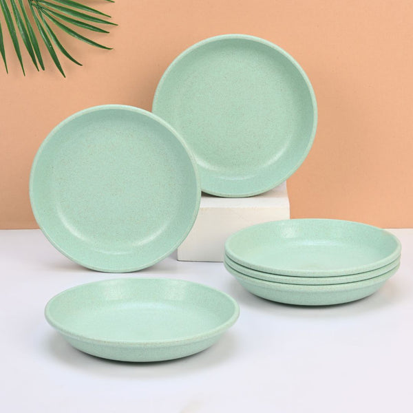 Eha Earth-Friendly Small Plates Set for Snacks | 6 inch Set of 6