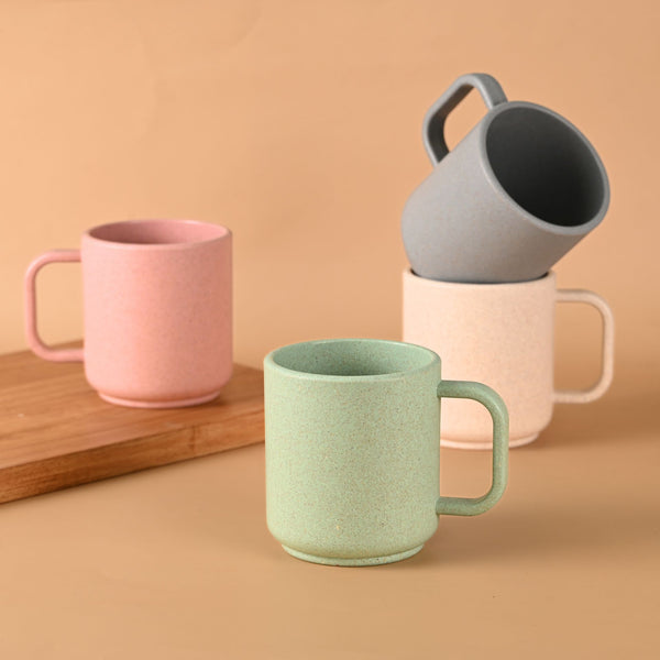 Earth Friendly Java Coffee Mug | Set of 4