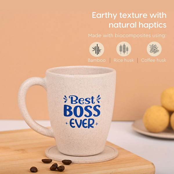 Eha Earth Friendly Best Boss Ever Mugs For Coffee | Gift Items For Boss