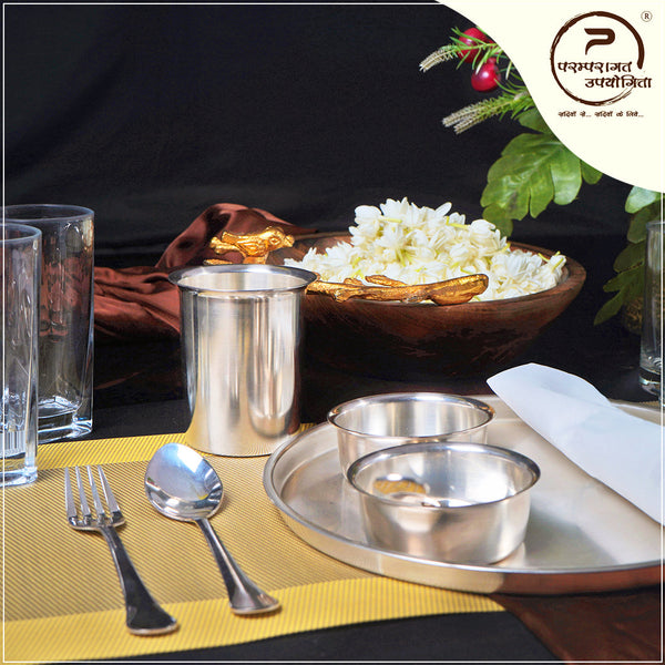 Paramparagat Upyogita Rajsi 13' Dinner Set