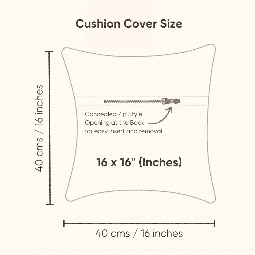 Abstract Love Cushion Cover for Valentine - Velvet - 16x16in