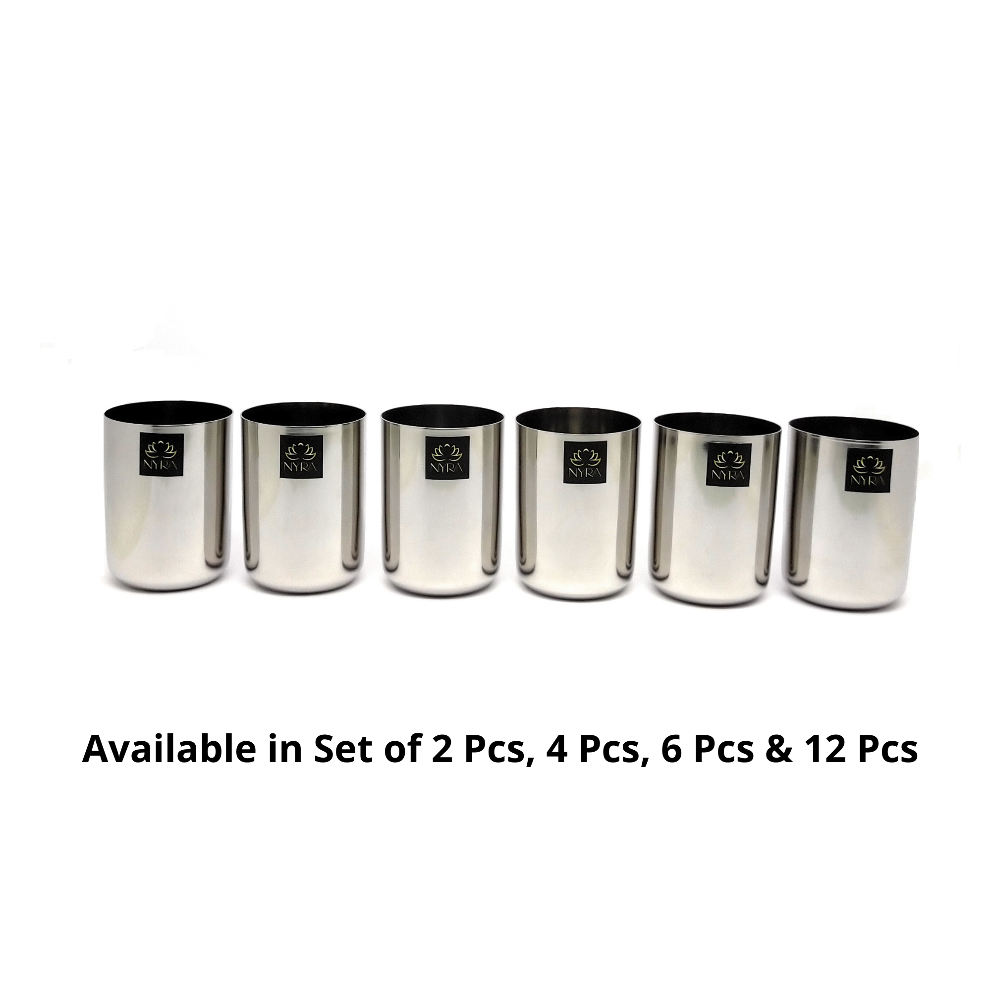 Heavy Gauge Stainless Steel Glass