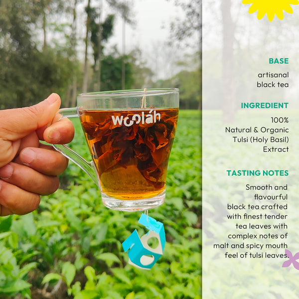Rare Black Tea + Tulsi | Fresh Harvest