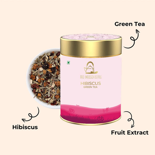 Harmony Tea Hamper - 2 Blended Tea With Double Walled Glass Mug & Infuser