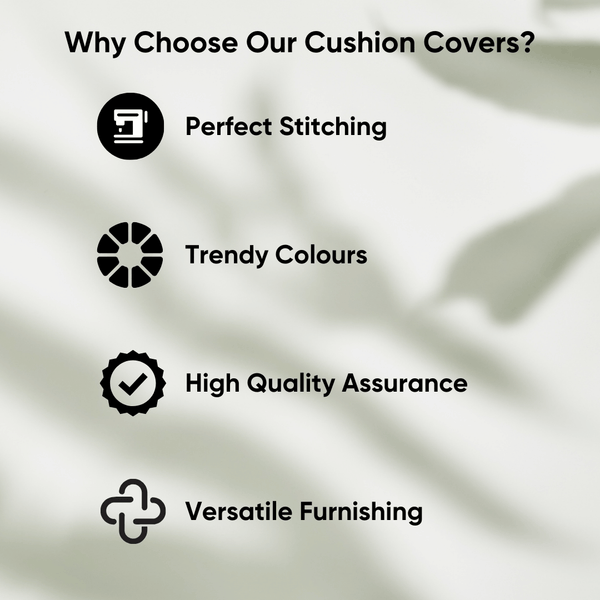 Poppy Bloom Tufted Cushion Cover