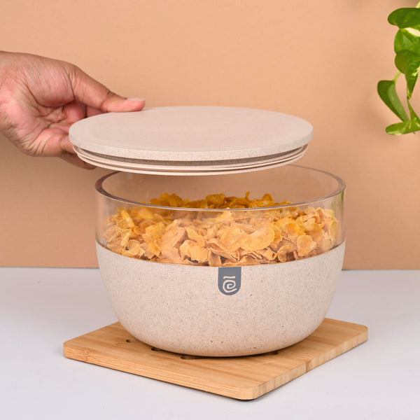 Ecovue Storage Containers For Kitchen | Bowl With Lid