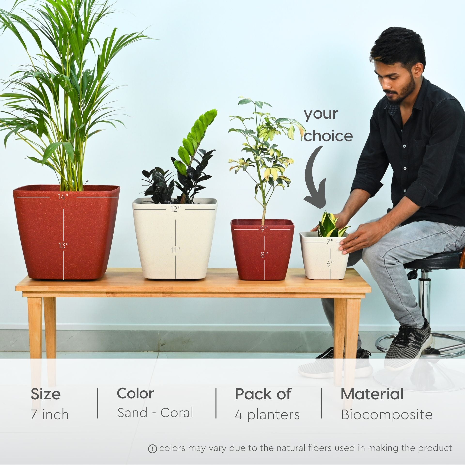 Earth Friendly Daisy Self Watering image 2