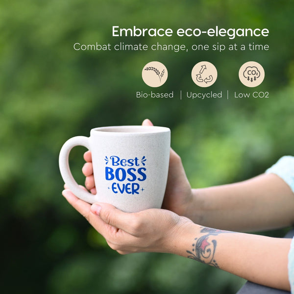 Eha Earth Friendly Best Boss Ever Mugs For Coffee | Gift Items For Boss