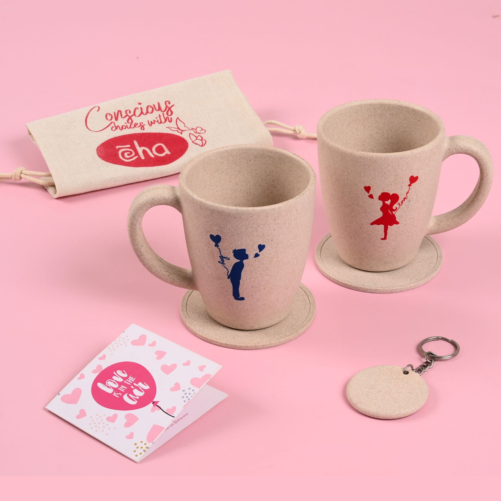 Earth-Friendly Valentine Gift for Couple | Hey Love Mug