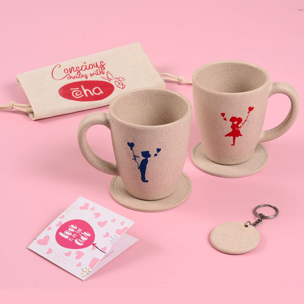 Earth-Friendly Valentine Gift for Couple | Hey Love Mug