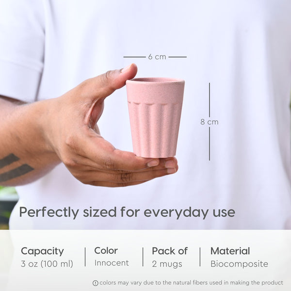 Cutting Chai Cups Set of 2 | 100 ml