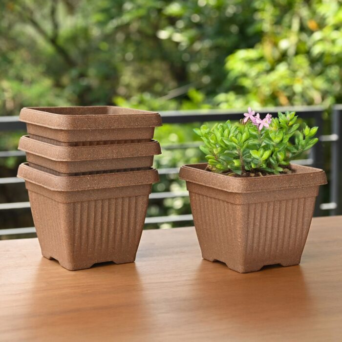 Earth Friendly Planters Bella Square image 1