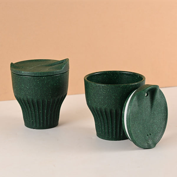 Eha Earth Friendly Rafter Coffee Mug with Lid | Set of 2