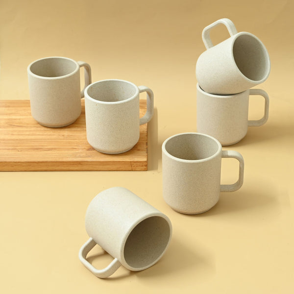 Earth Friendly Java Coffee Mug | Set of 6