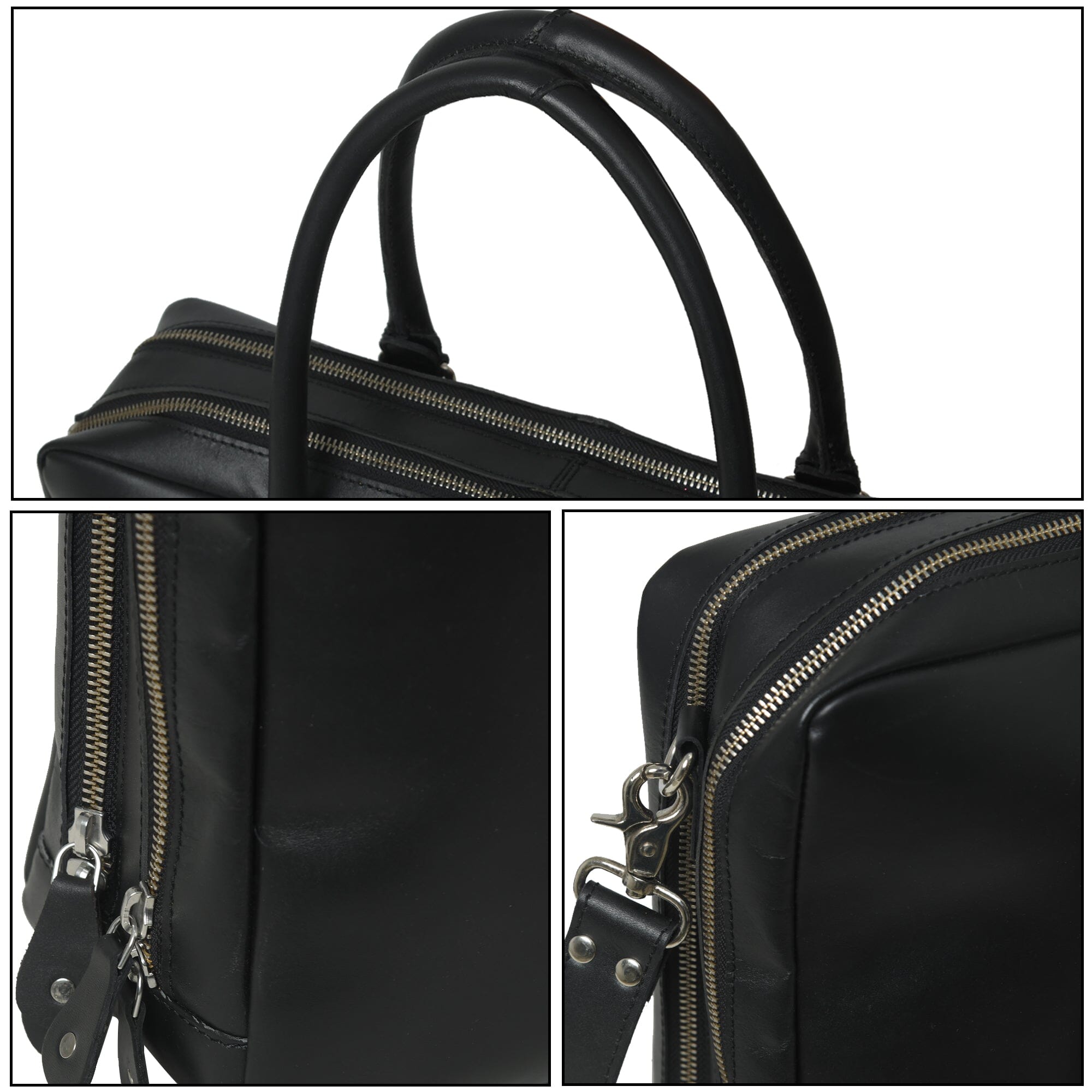 Leather Laptop Office Briefcase