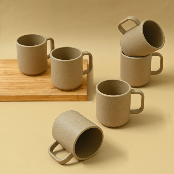 Earth Friendly Java Coffee Mug | Set of 6