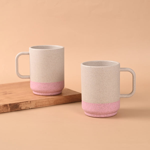 Earth Friendly Dual Java Coffee Mug | Set of 2