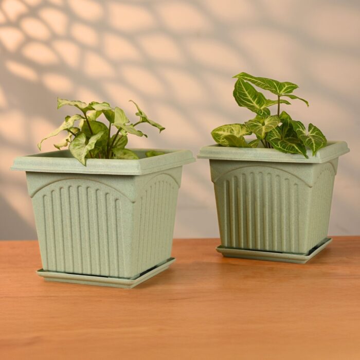 Earth Friendly 8 Archway Planters image 1