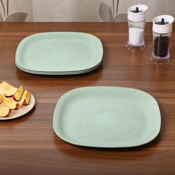 Eha Set of 4 Earth-Friendly Dinner Plates | 9 inch