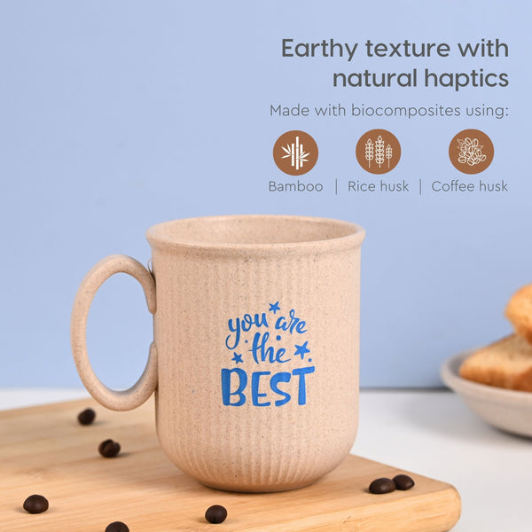 Earth Friendly Statement Coffee Mugs for Anniversary Gift | Set of 1