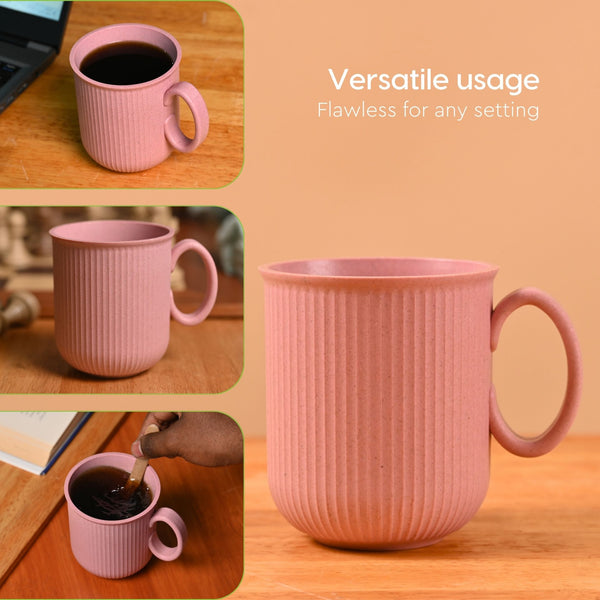 Statement Coffee Mug – Set of 4 | 350 ml