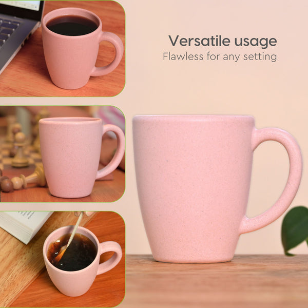 Classic Mug 300 ml | Unbreakable Mugs Made with Rice Husk & Bamboo Fibers