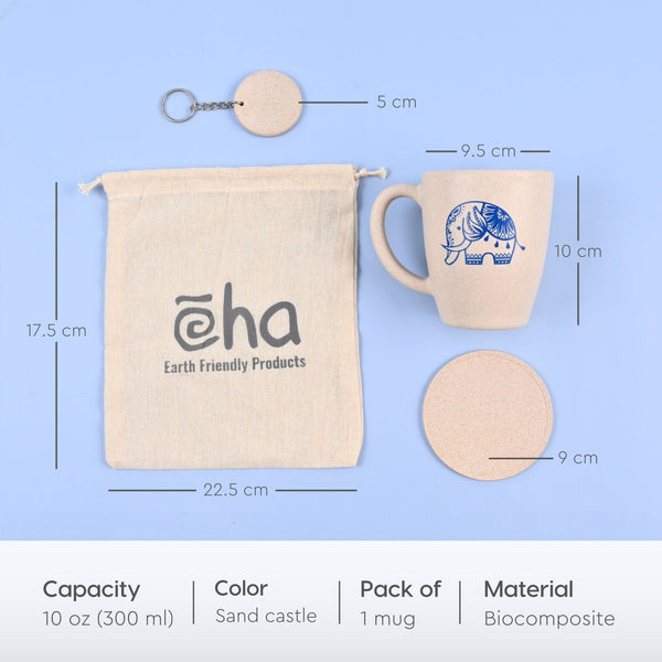 Eha Earth Friendly Coffee Mug Diwali Gift Hampers | 300 ml